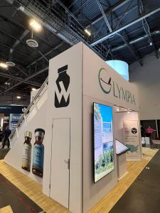 RENTAL: RE-9020 Medium Double Deck Design with Extrusion Drop Ceiling -- View 4